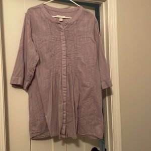 Coldwater Creek button up Blouse